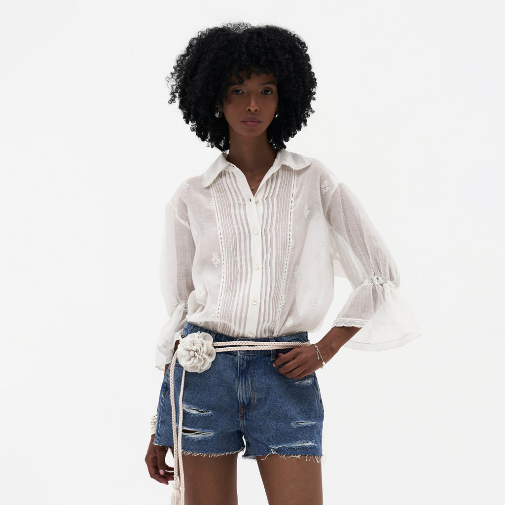 Jeanne Chikankari Shirt