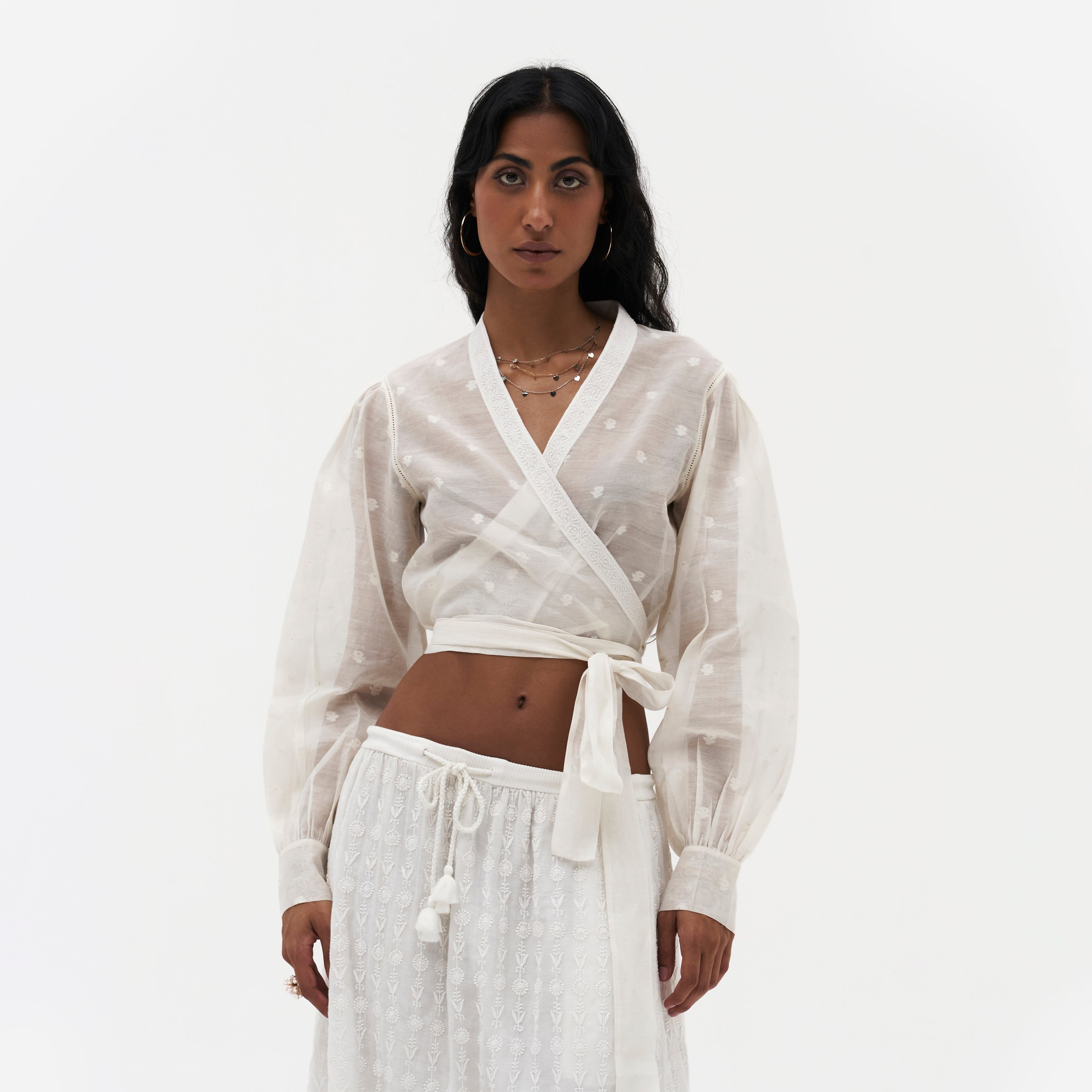 Petra Chikankari Skirt