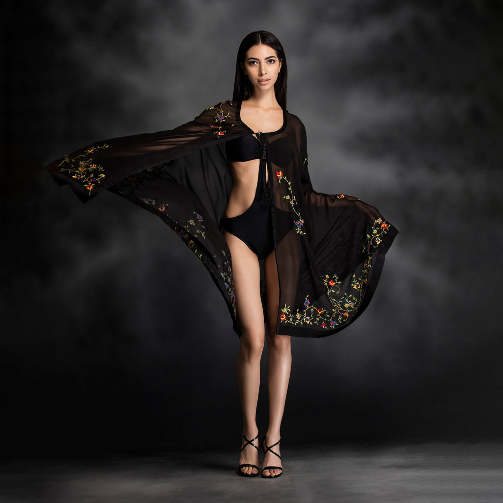 Alexandra Sheer Cape