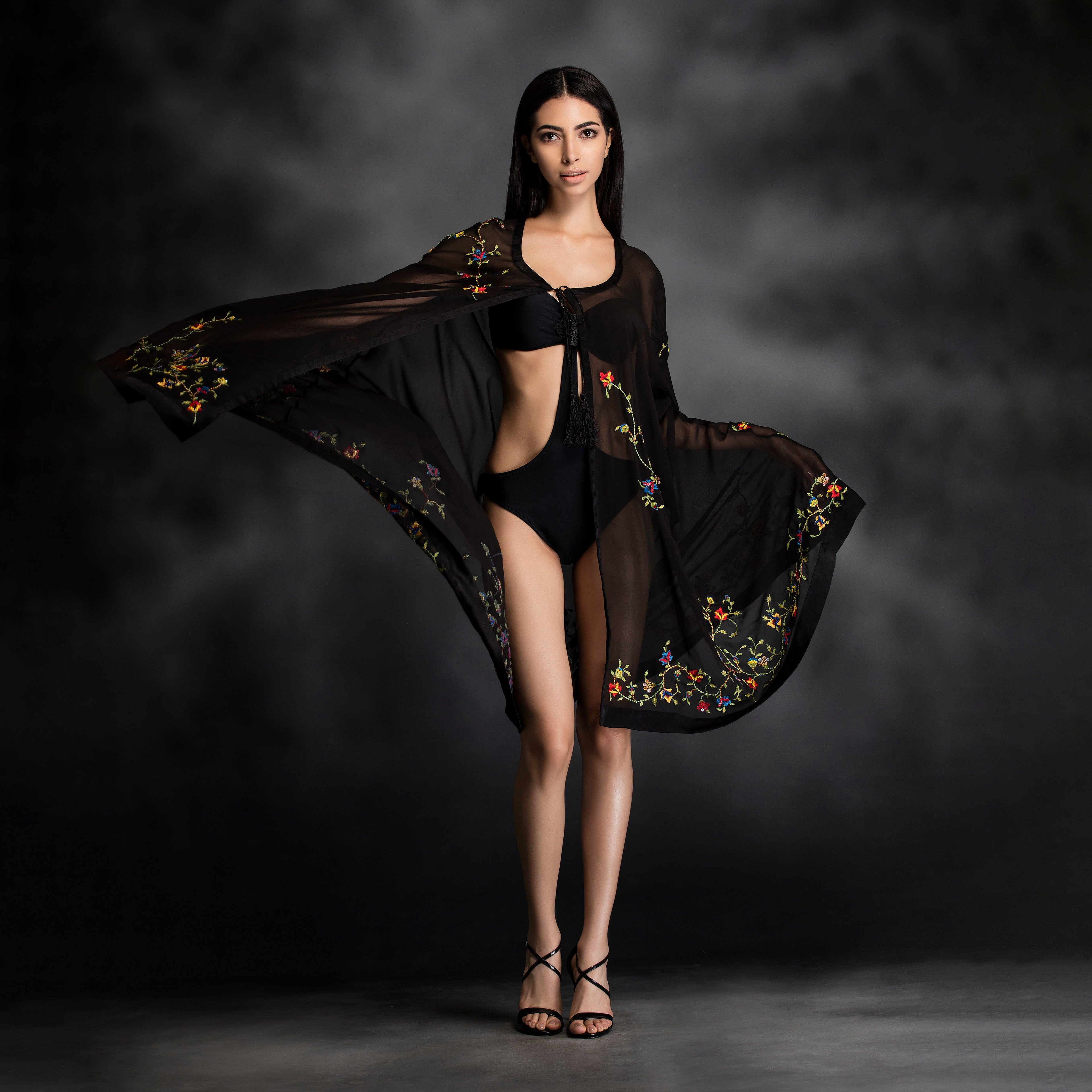 Alexandra Sheer Cape