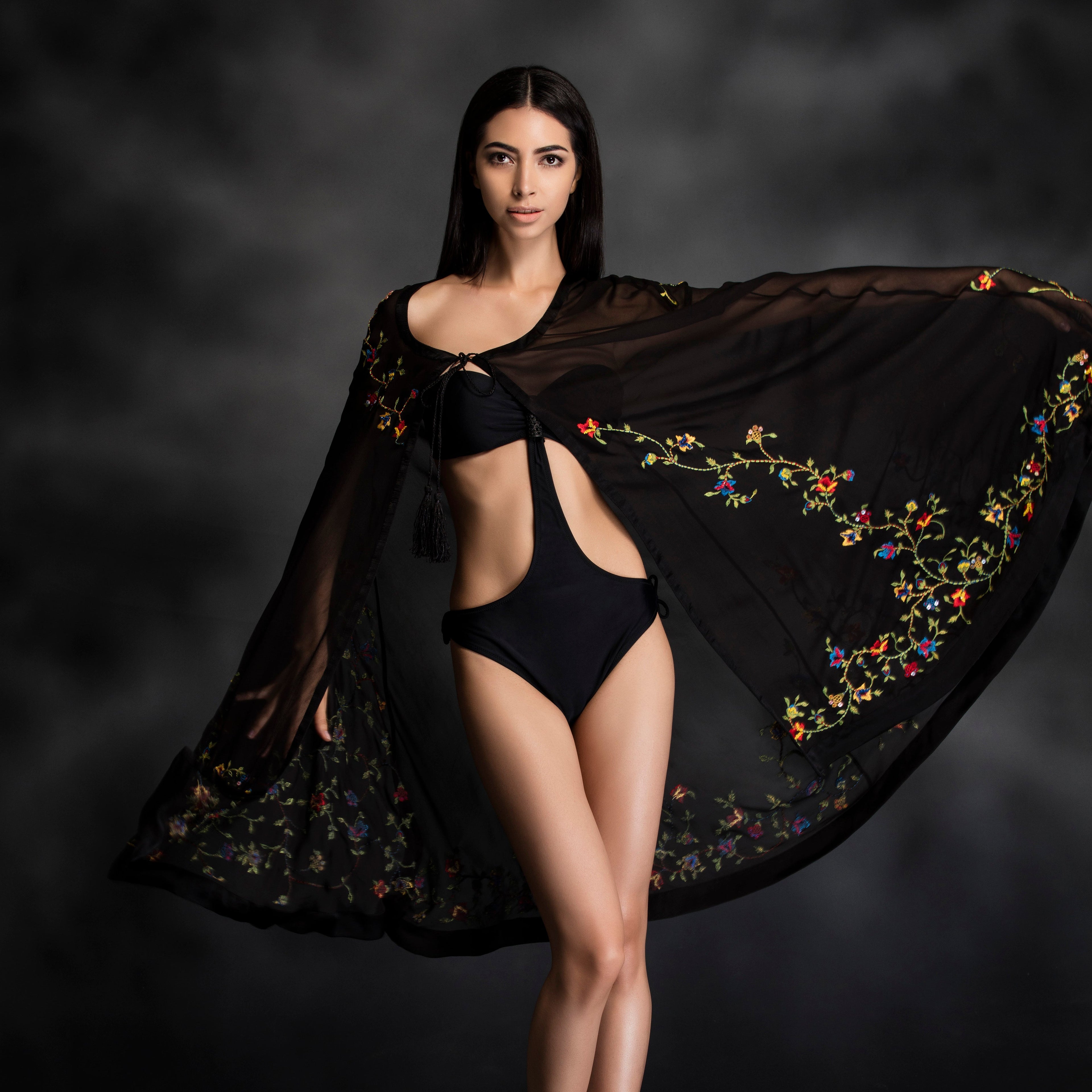 Alexandra Sheer Cape