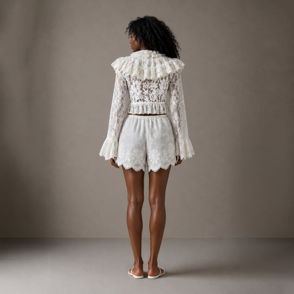 Hazel Embroidered Shorts