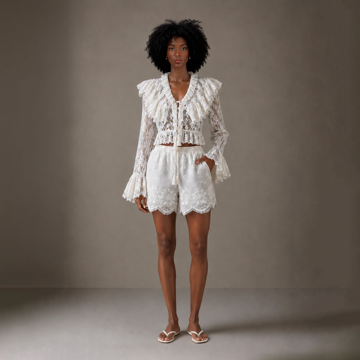 Hazel Embroidered Shorts