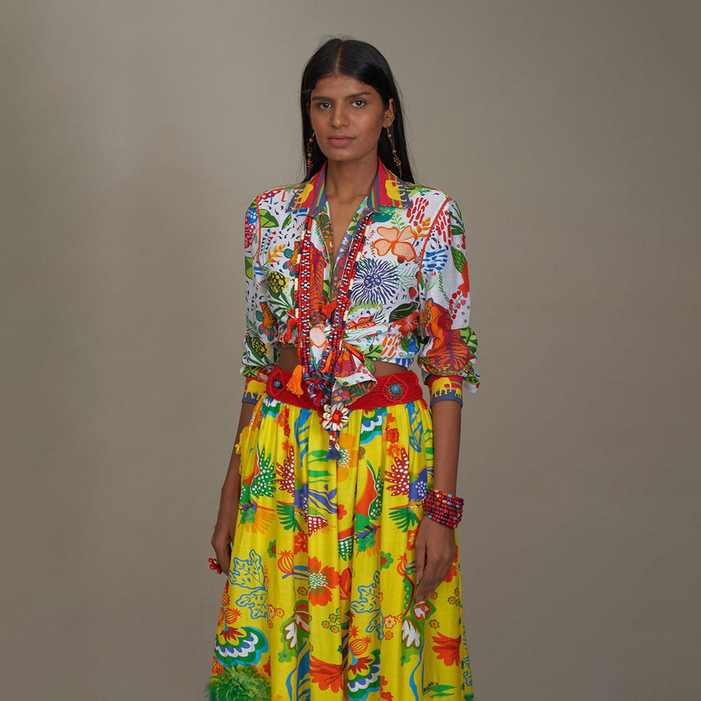 Charlee Poet's Shirt Jungle Trail