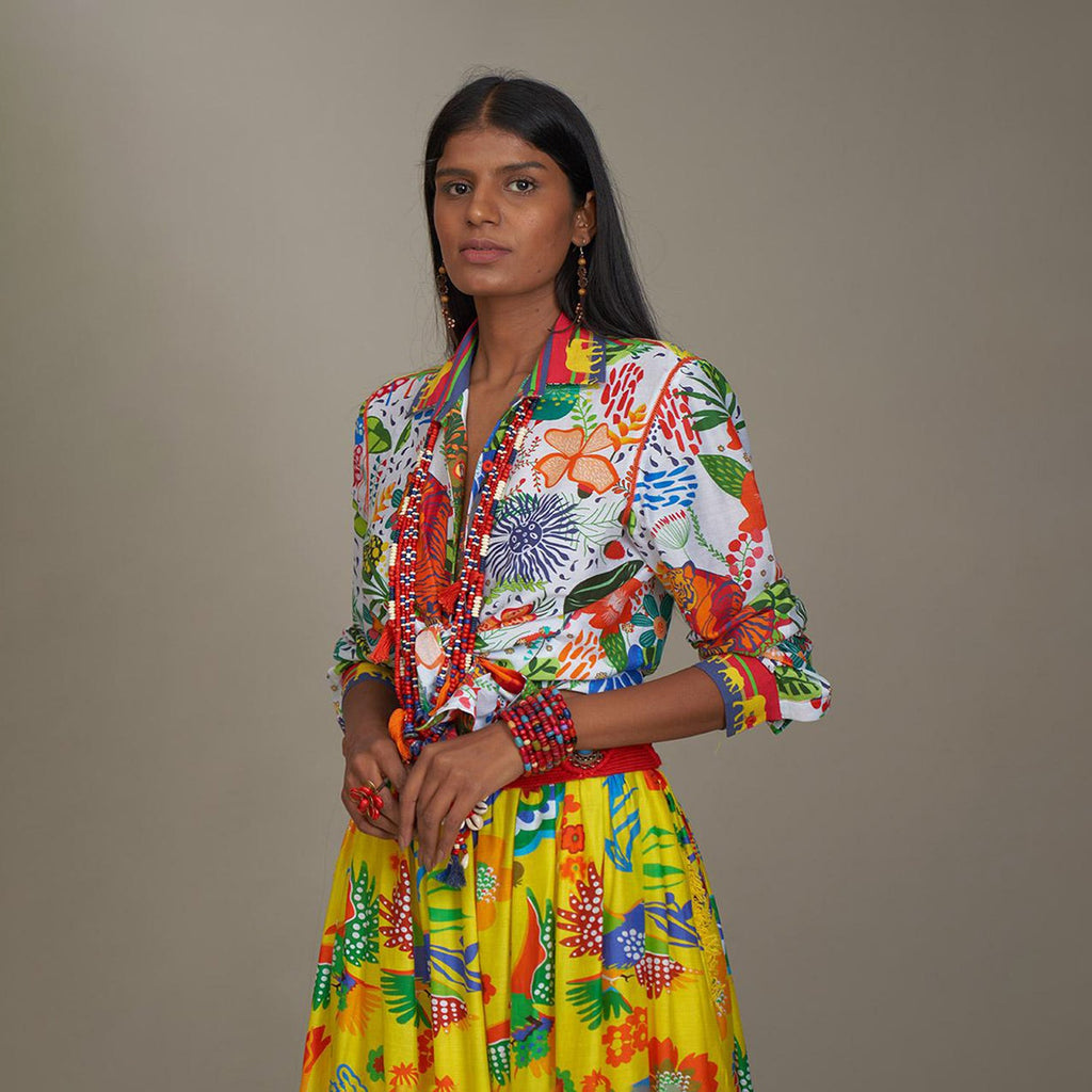 Charlee Poet's Shirt Jungle Trail