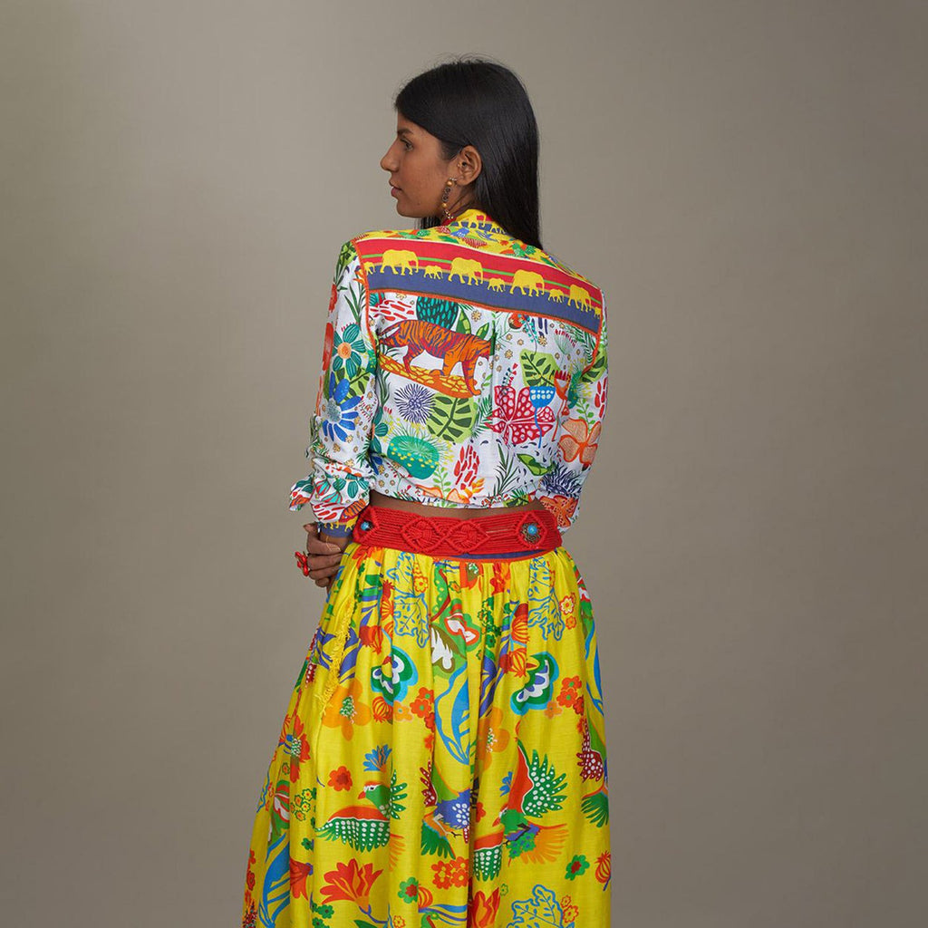 Charlee Poet's Shirt Jungle Trail