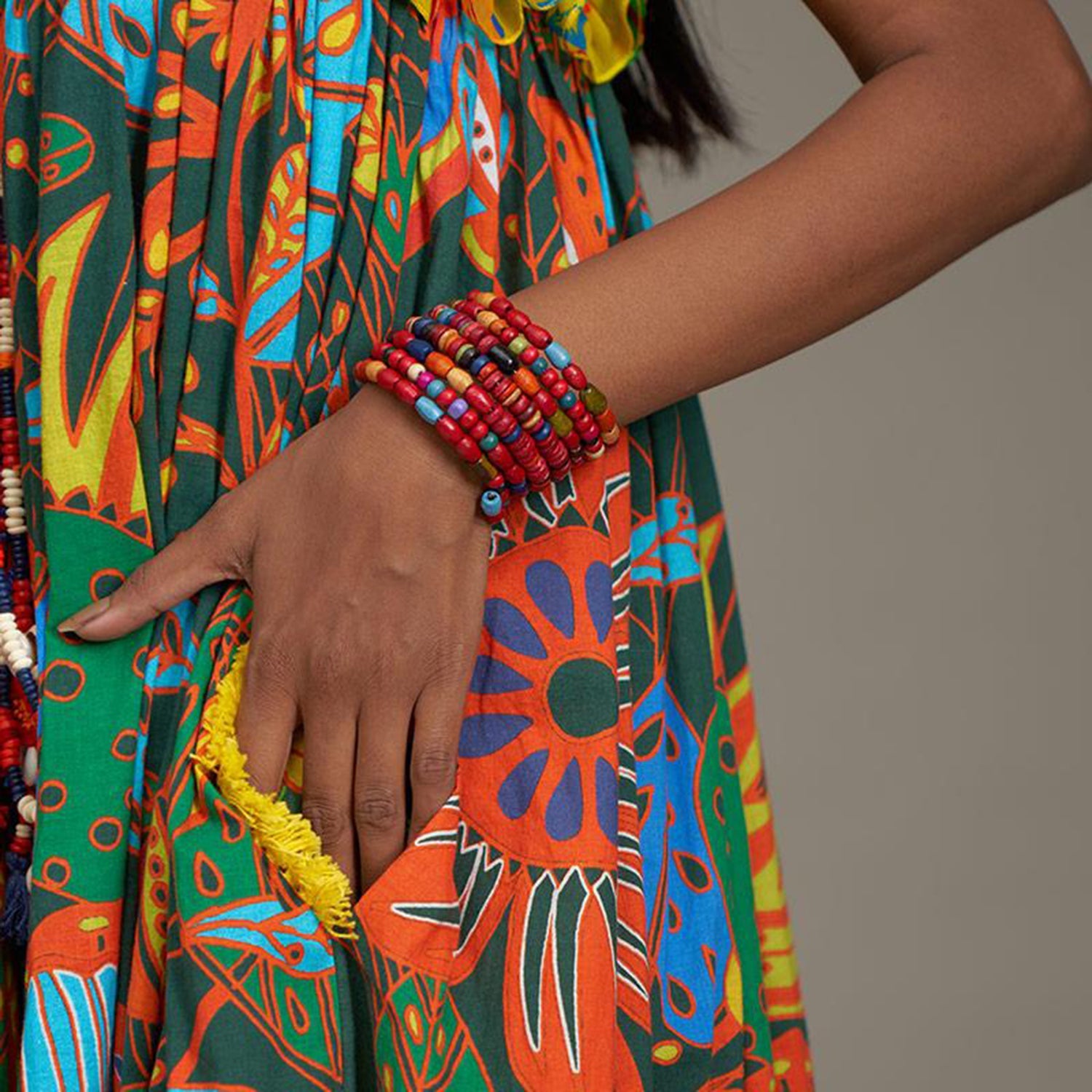 Cora Sundress Off Shoulder Forest Wonderland