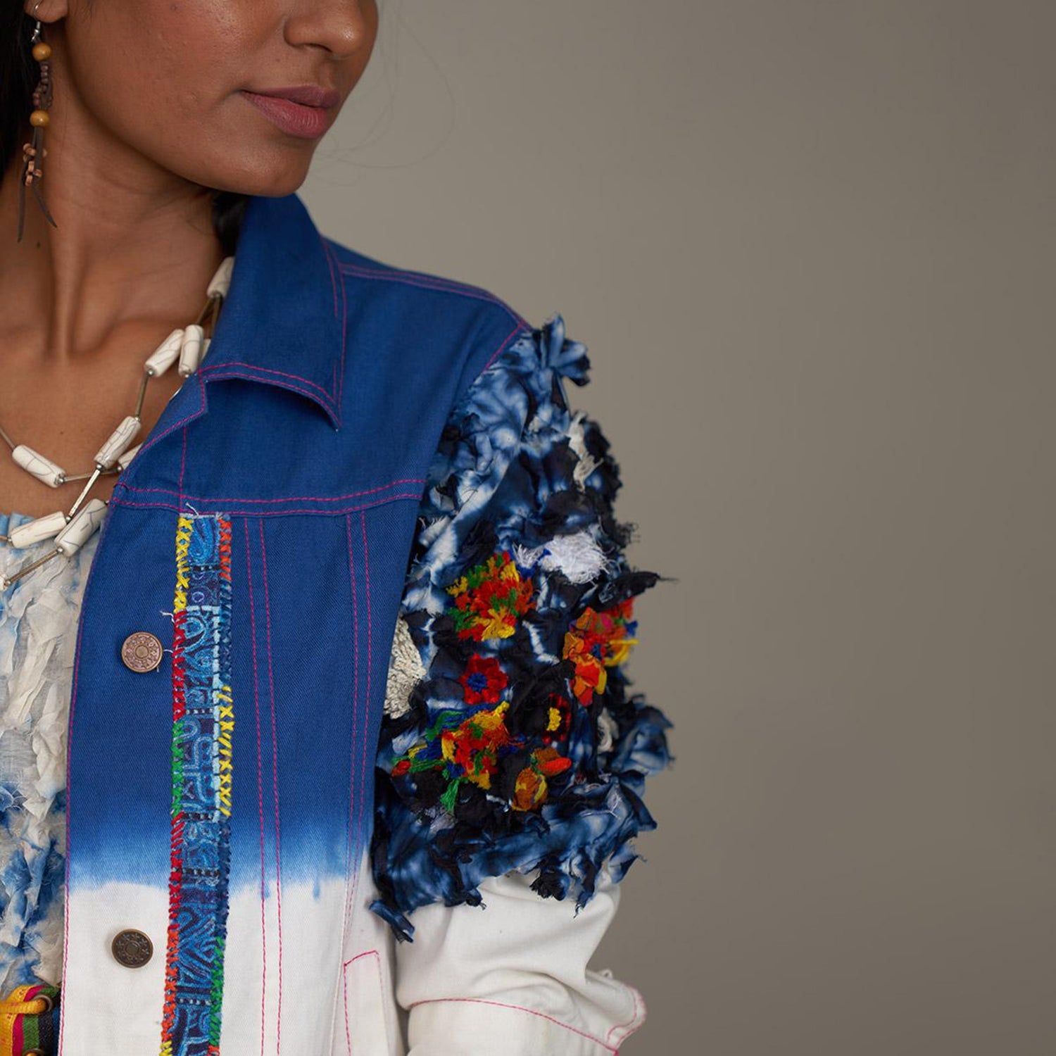 Emerson Bikers Dip Dye Circle Jacket