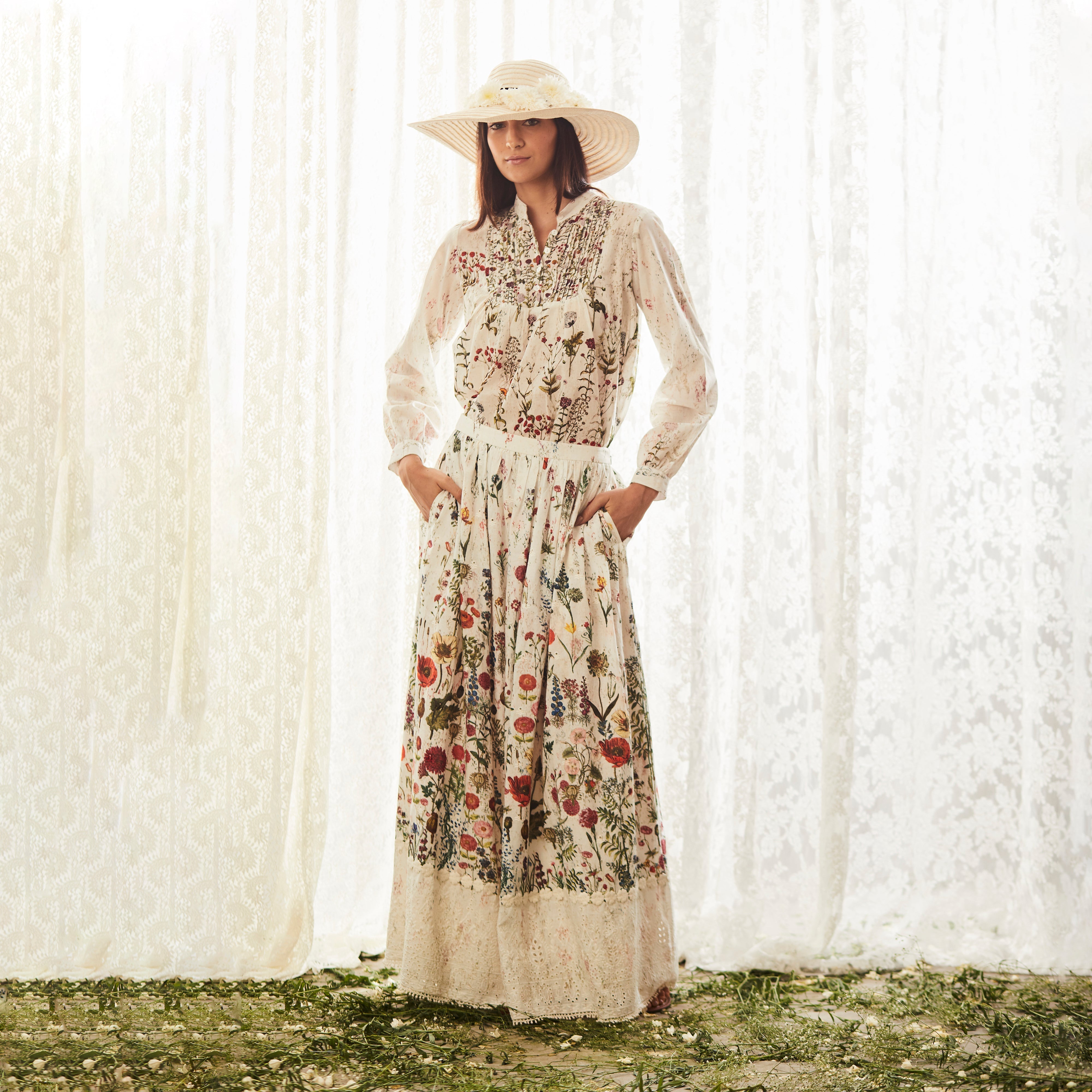 Gia Eyelet Ballerina Skirt