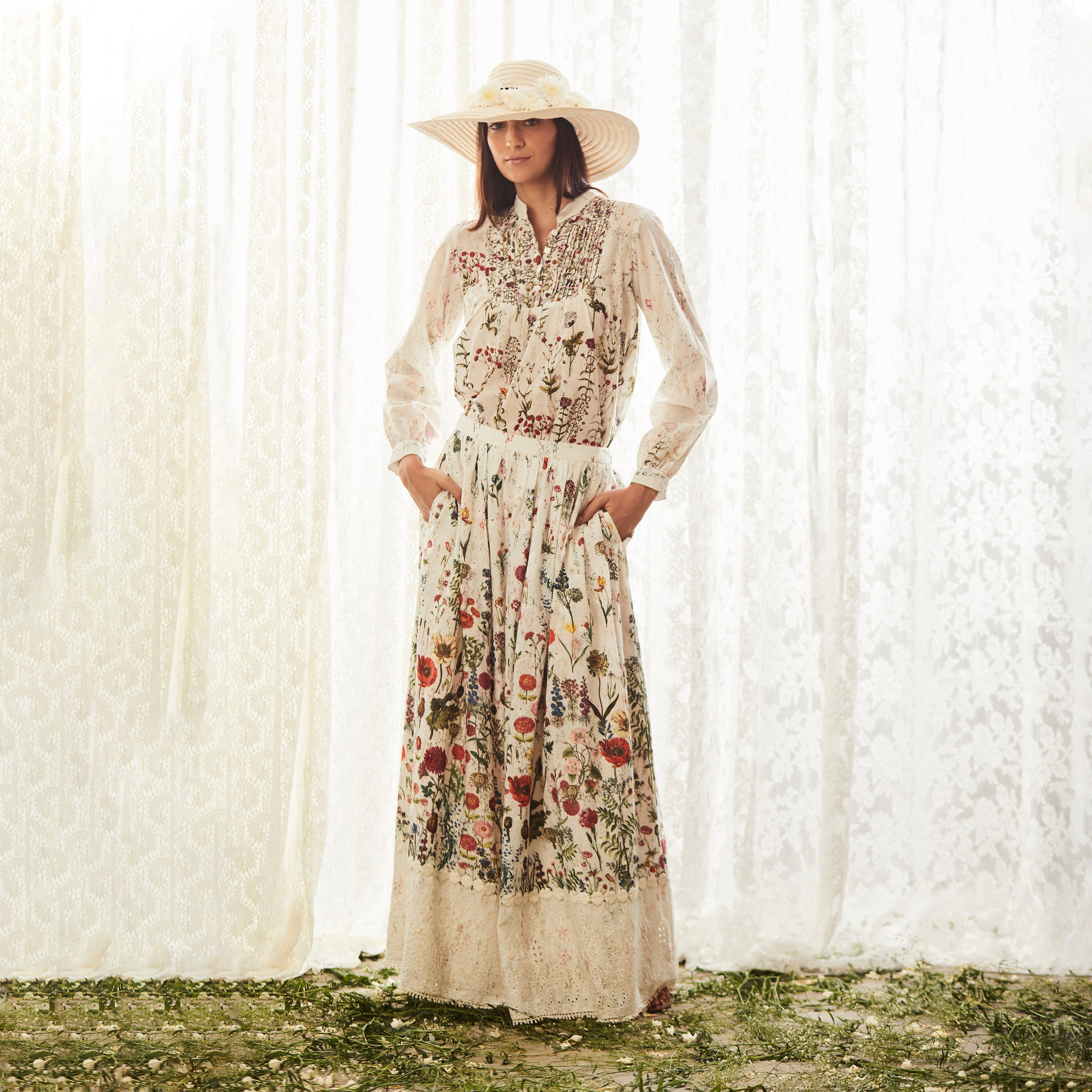 Gia Eyelet Ballerina Skirt