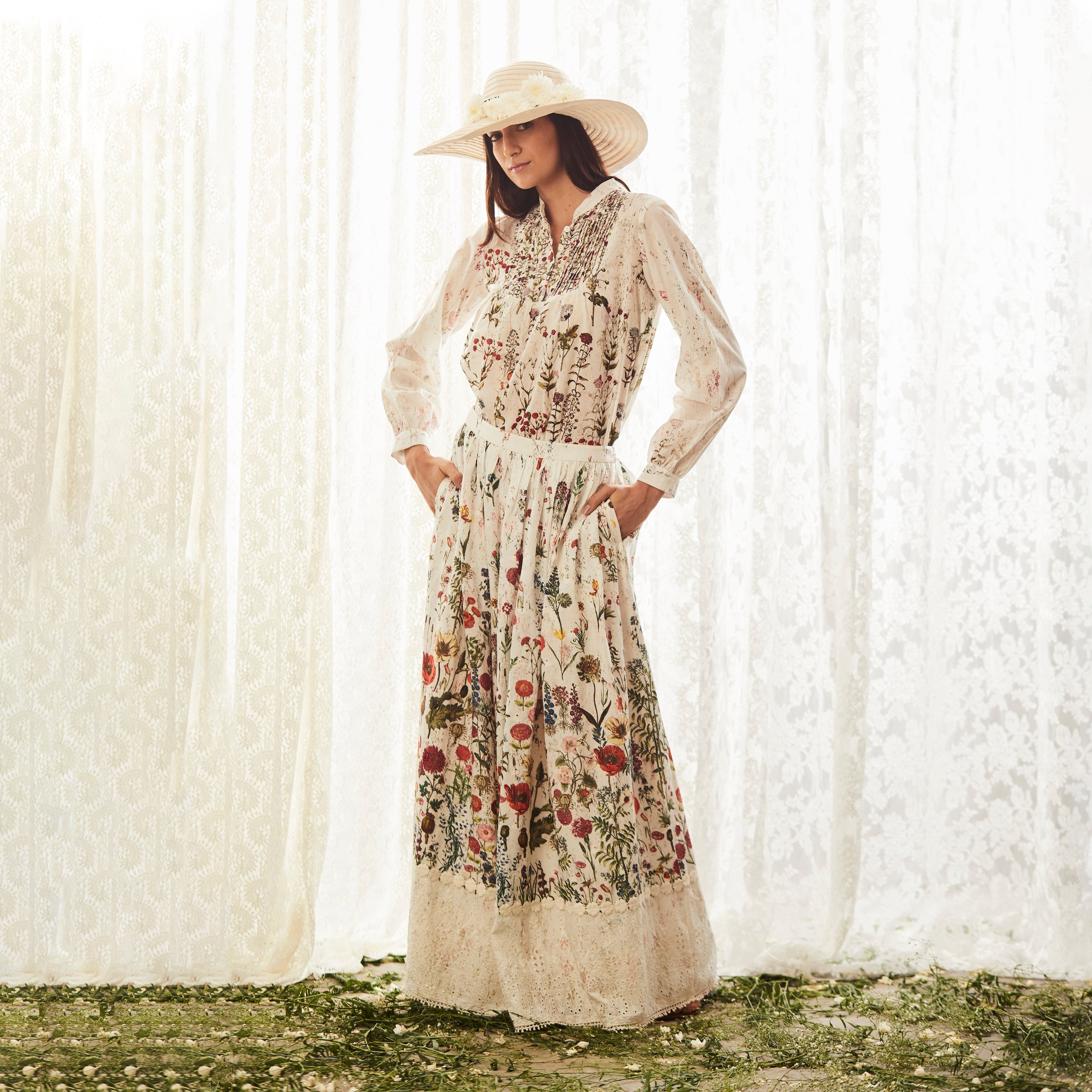 Gia Eyelet Ballerina Skirt