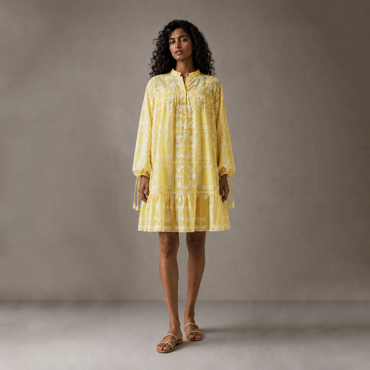 Chaitri Gathered Dress