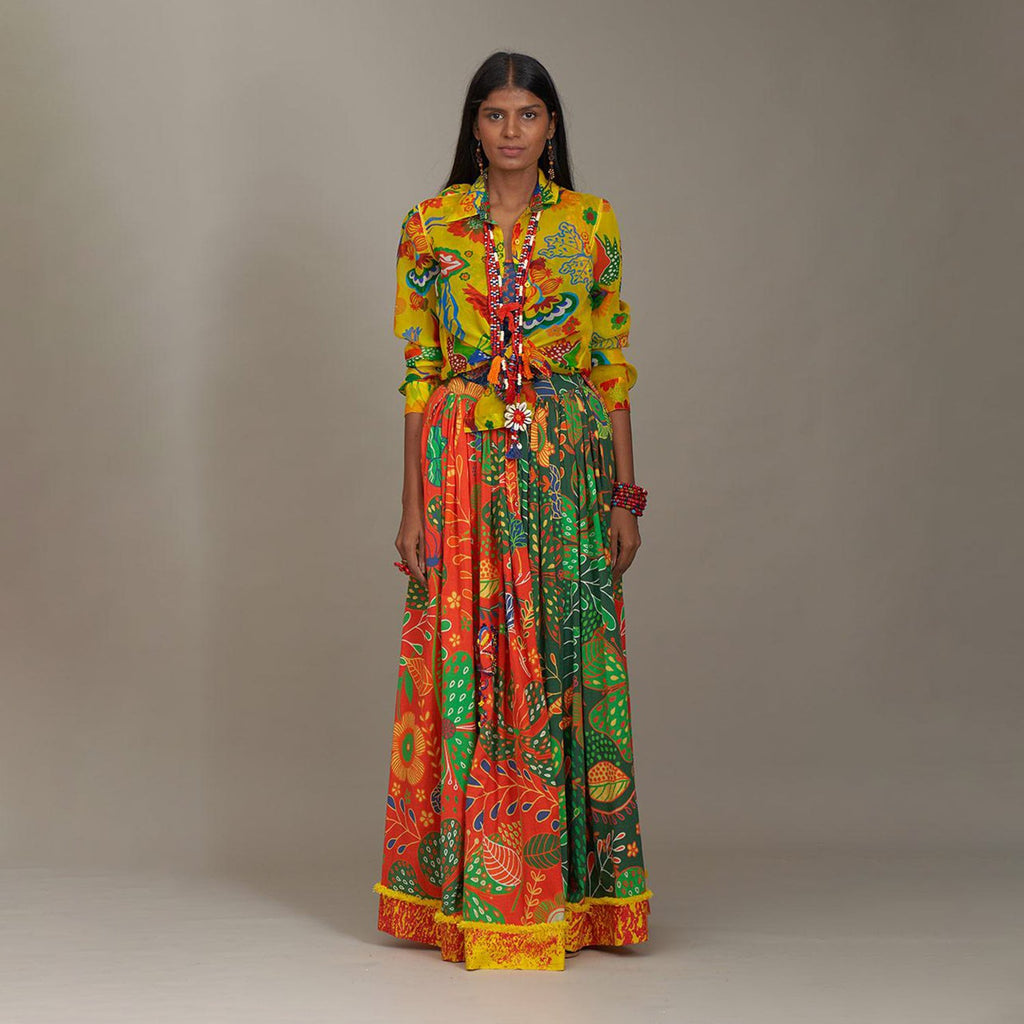 Iris Poet's Shirt Bird Family