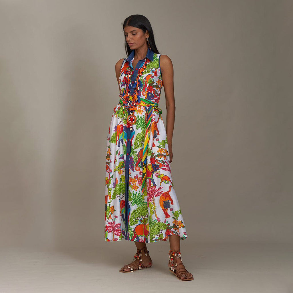 Mackenzie Shirt Sundress Jungle Trail