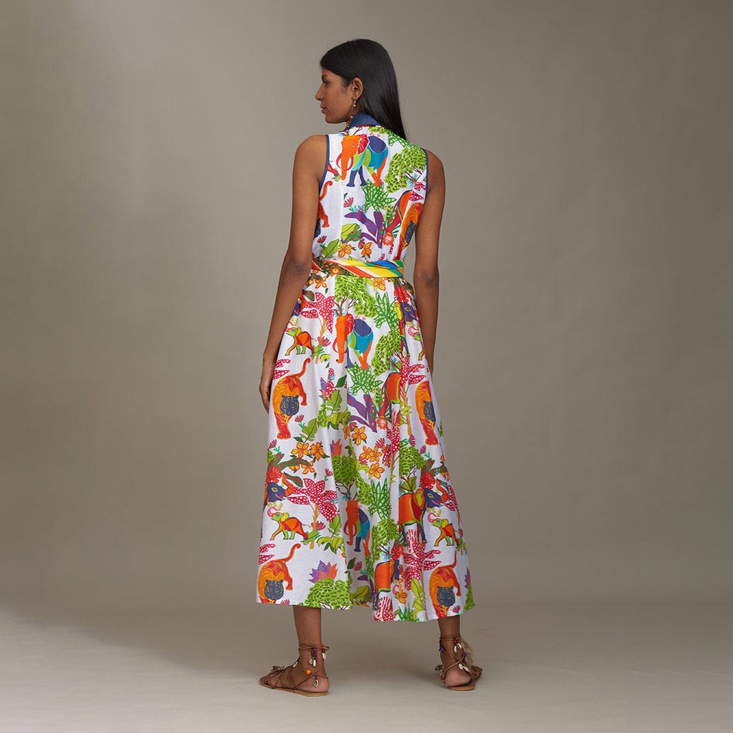 Mackenzie Shirt Sundress Jungle Trail