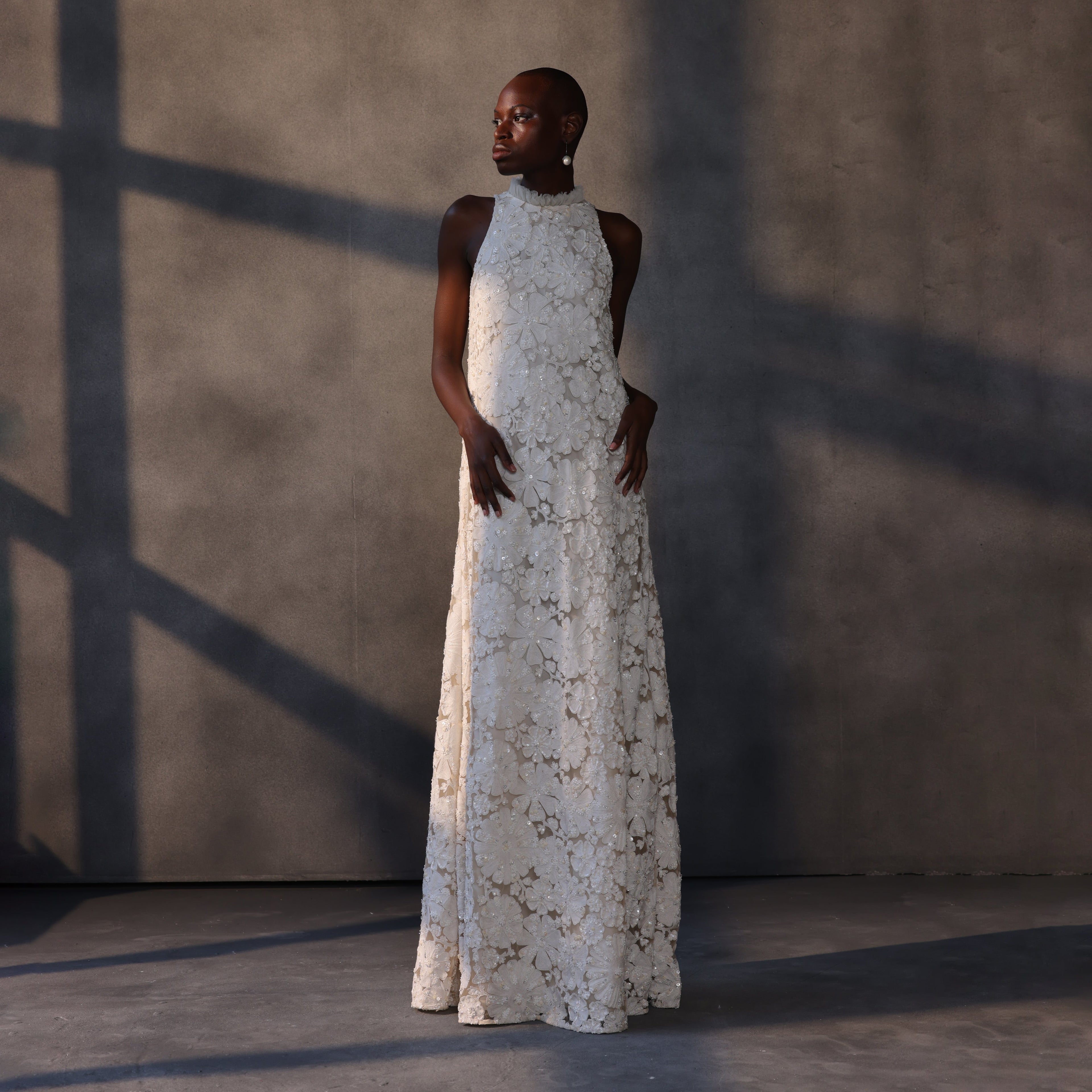 Starlit Whimsy Tulle & Lace Shift Gown Payal Jain Starlit Whimsy Tulle & Lace Shift Gown Payal Jain