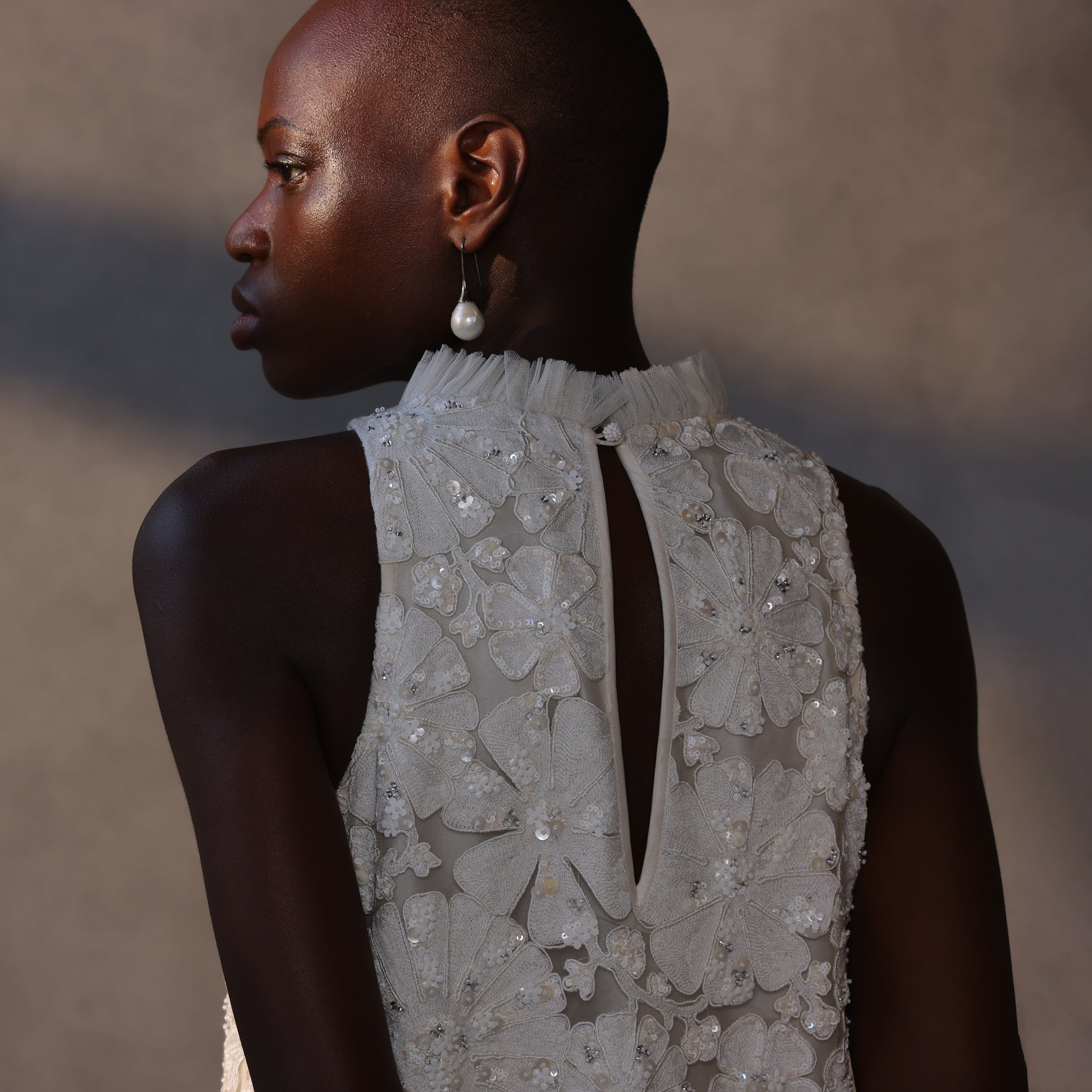 Starlit Whimsy – Tulle & Lace Shift Gown