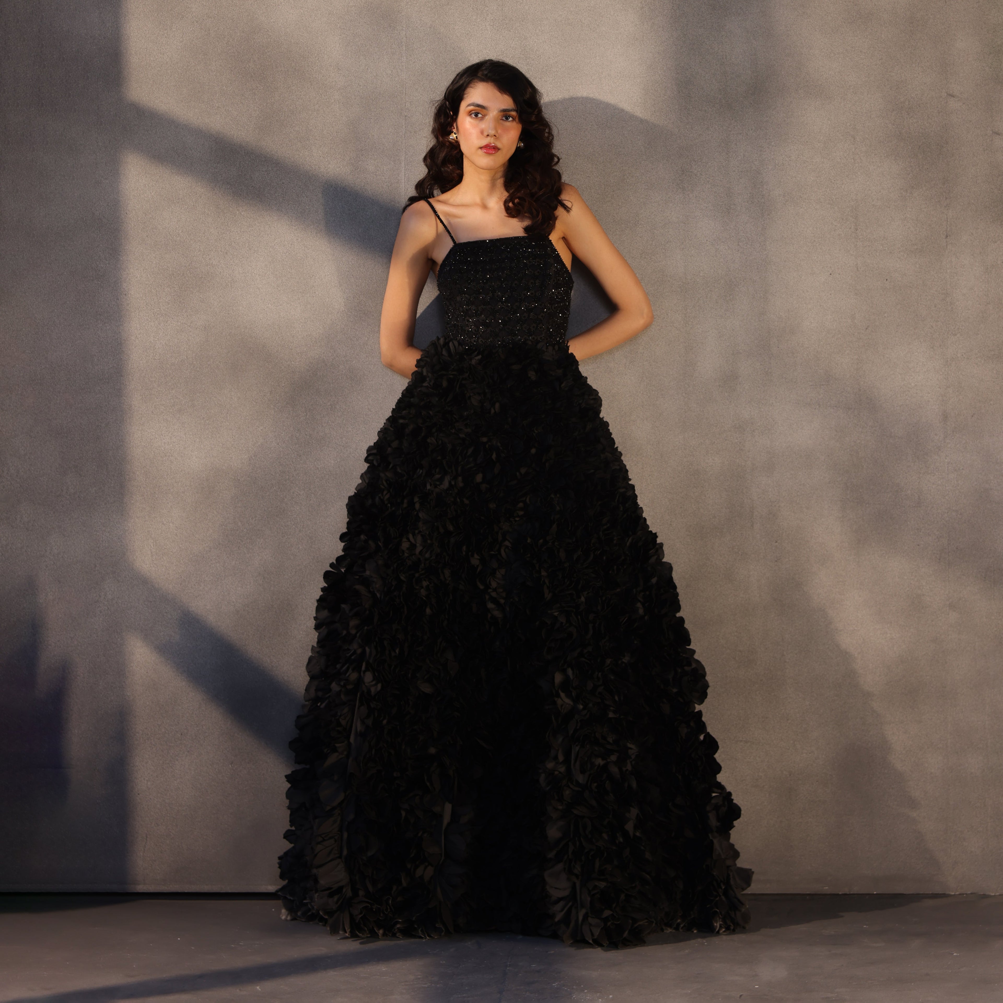 Eclipse Ascend – Handcrafted Floral Corset Dress