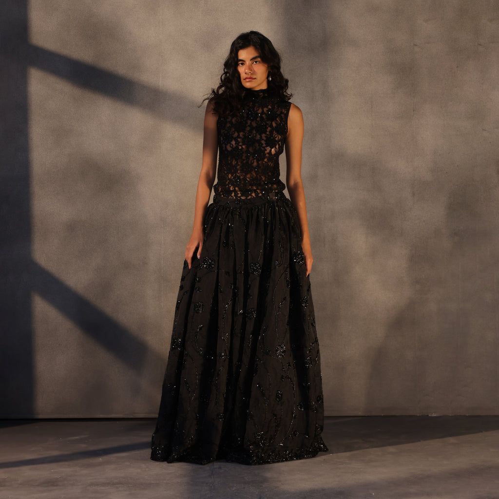 Eclipse Waltz – Voluminous Taffeta Skirt