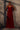 Crimson Reverie – Velvet Draped Gown