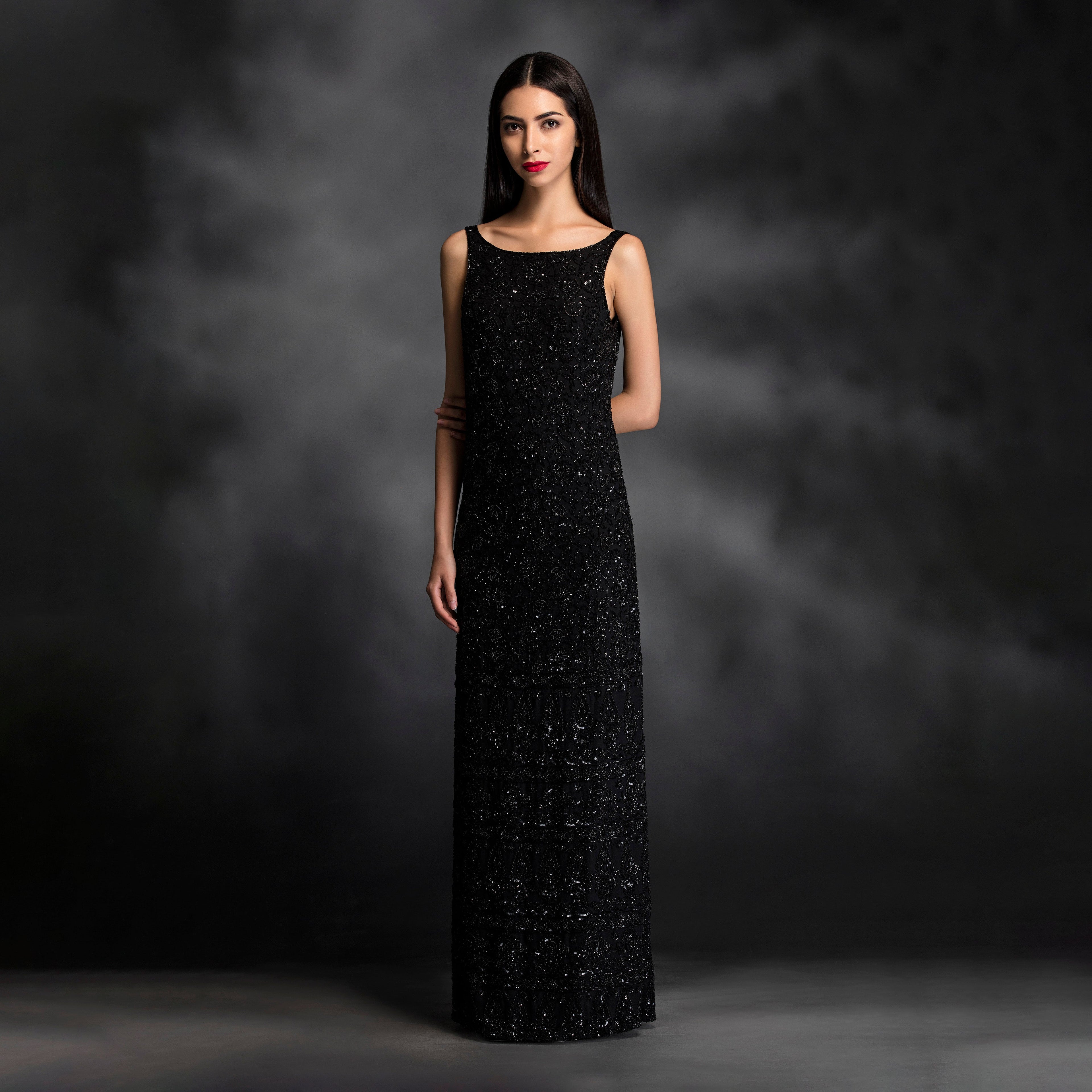 Eclipse Sonata – Silk Georgette Shift Dress