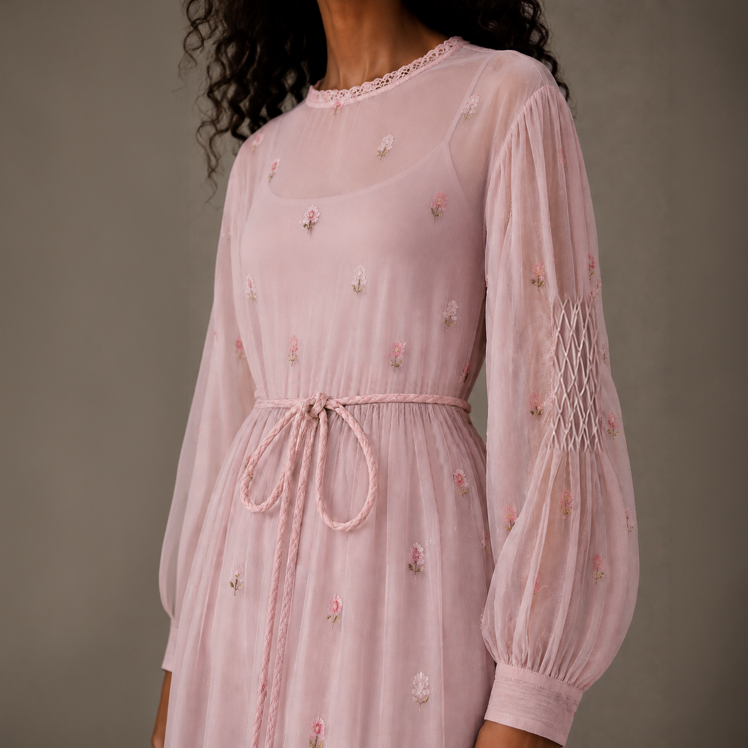 Rosé Maxi Dress